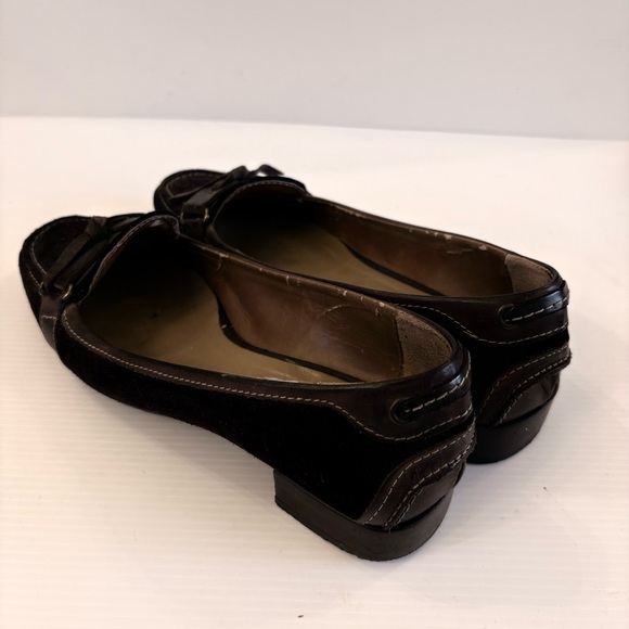 MAJA Made in Italy Brown Loafers - Size 6.5 (EU 37) - Picture 6 of 10